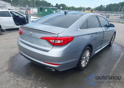 2015 Hyundai Sonata Limited из США, поврежденный, VIN 5NPE34AF4FH230255